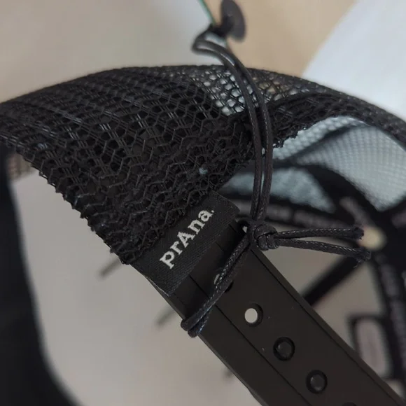 NWT Prana Netplus Floral Lower Pines Trucker Hat Unisex O/S Cargo Green Adjusts - Picture 14 of 16